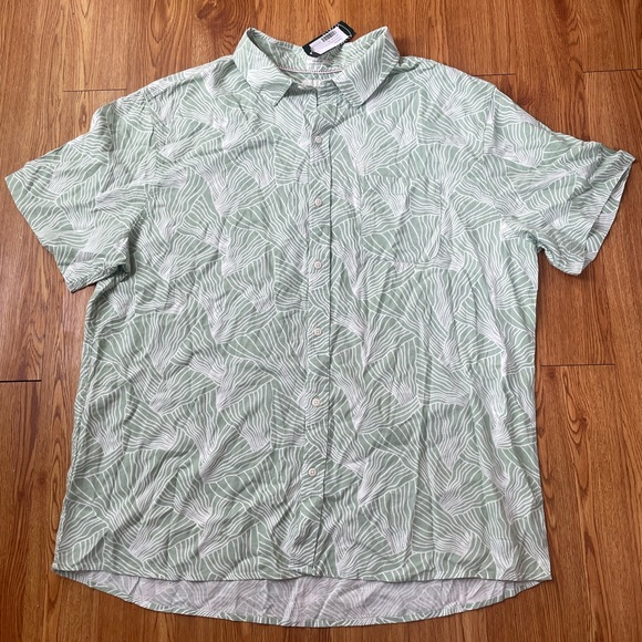 Hawker Rye Men's Green Patterned Shirt - Picture 4 of 10